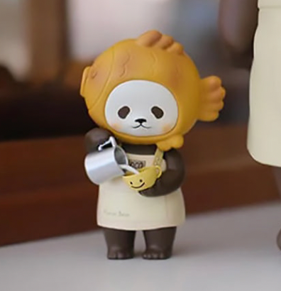 Next One Will be Better Barista - Mini Taiyaki Panda Series 2 Pan Pan's Theatre by PlanetBearo