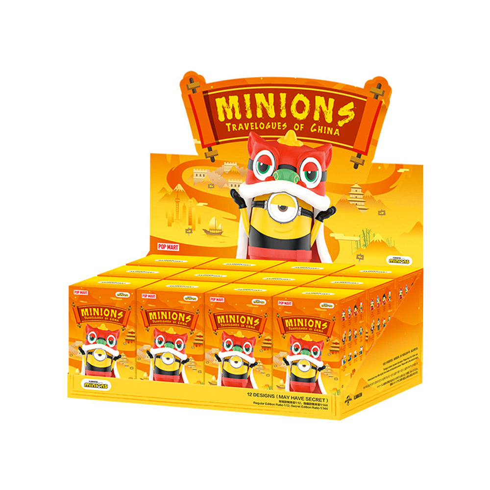 Minions Travelogues of China Series Figures Blind Box by POP MART