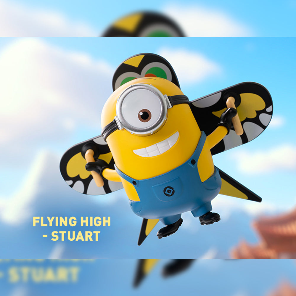 Flying High Stuart Minion - Minions Travelogues of China Series by POP MART