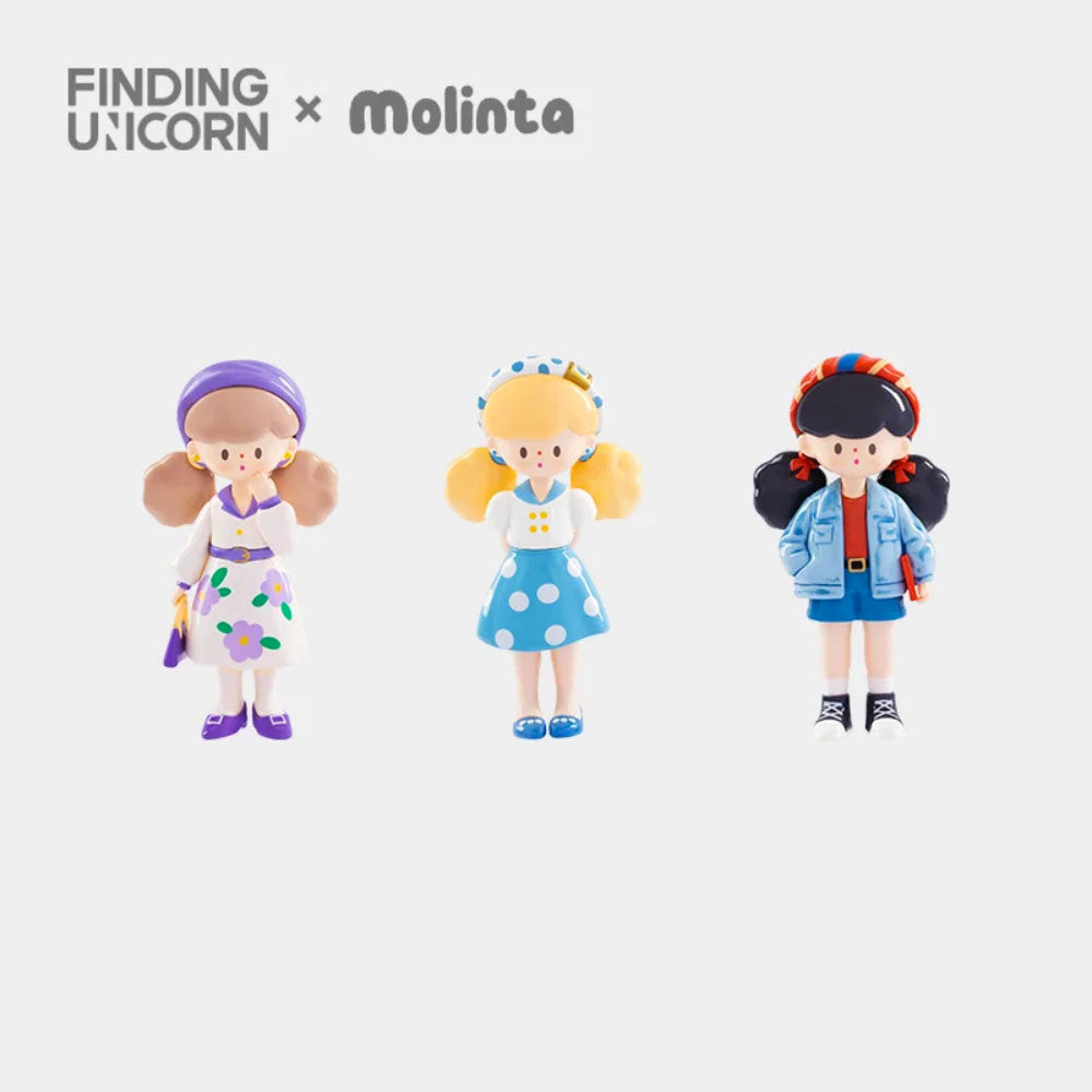 Molinta Retro Girls Blind Box Series by Molinta x Finding Unicorn