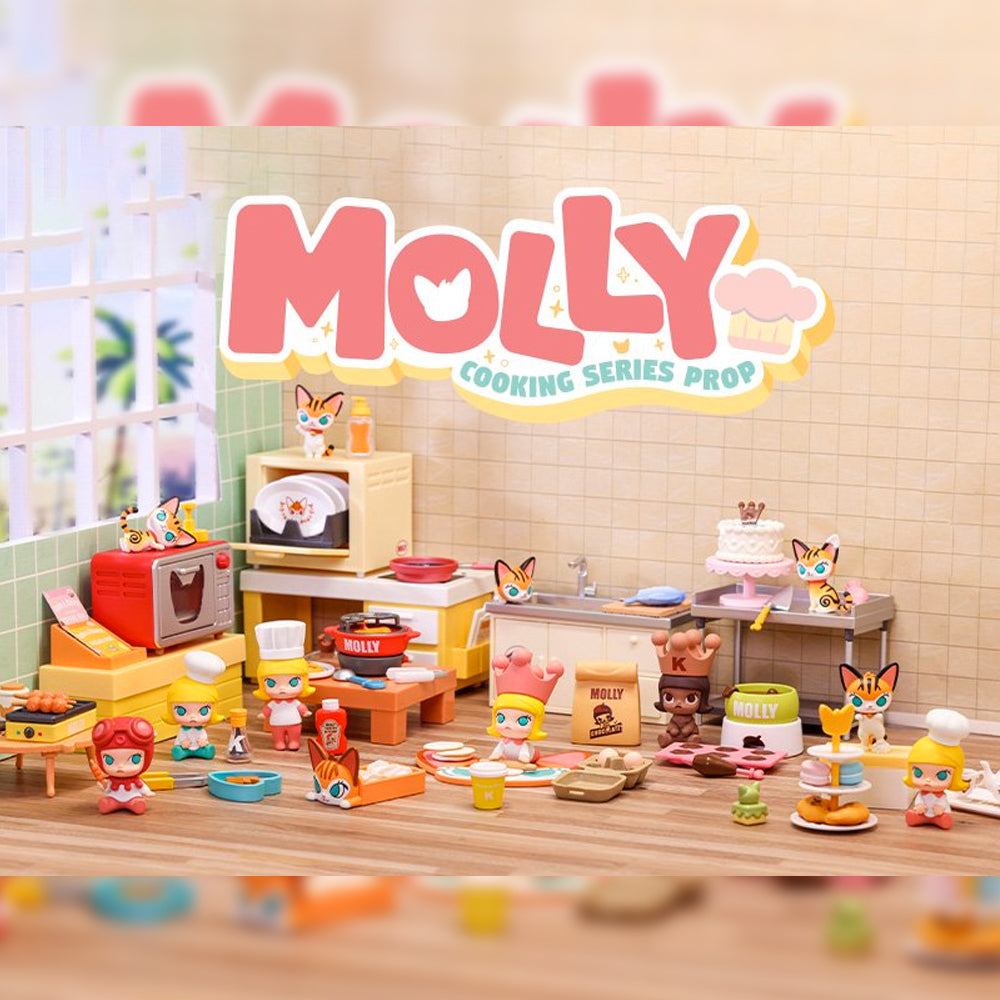 Molly Cooking Prop Blind Box Series by POP MART