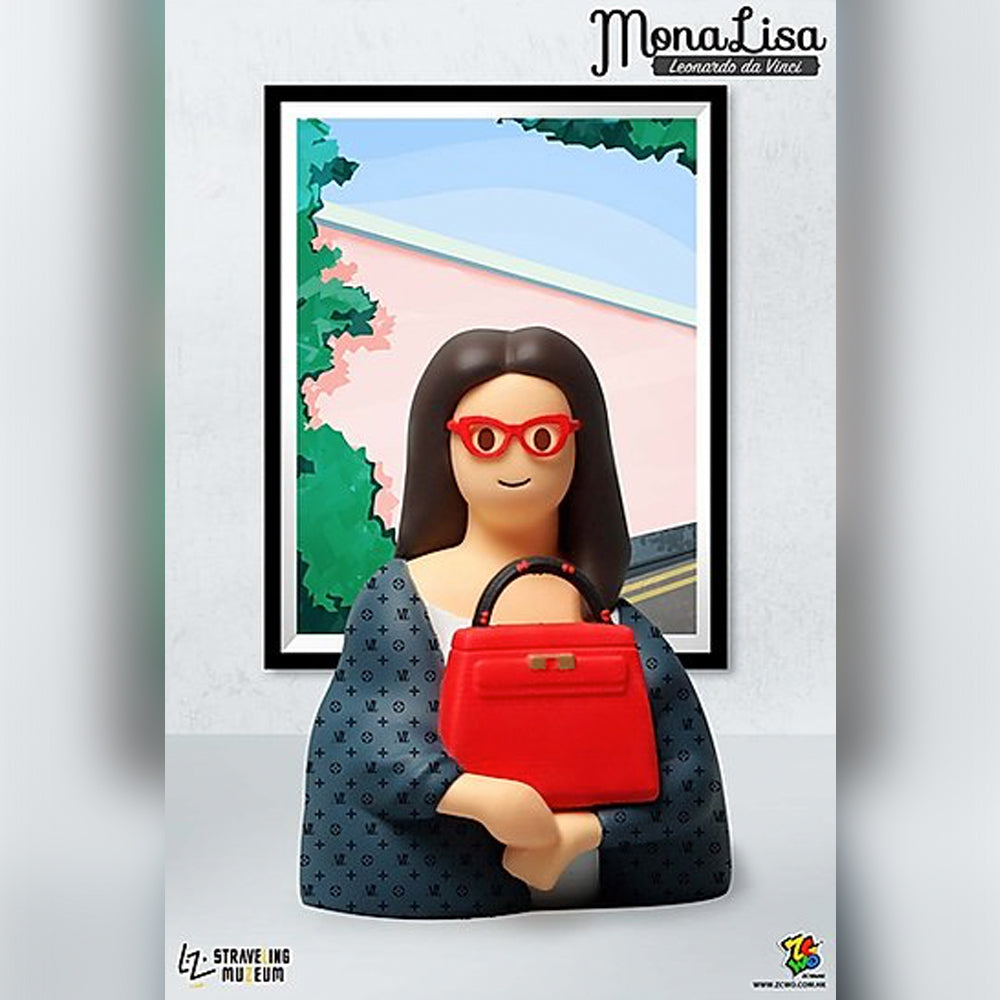 Mona Lisa Mini Figures by Straveling Muzeum