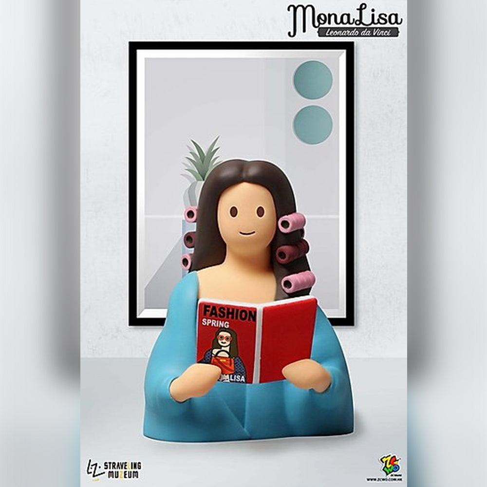 Mona Lisa Mini Figures by Straveling Muzeum