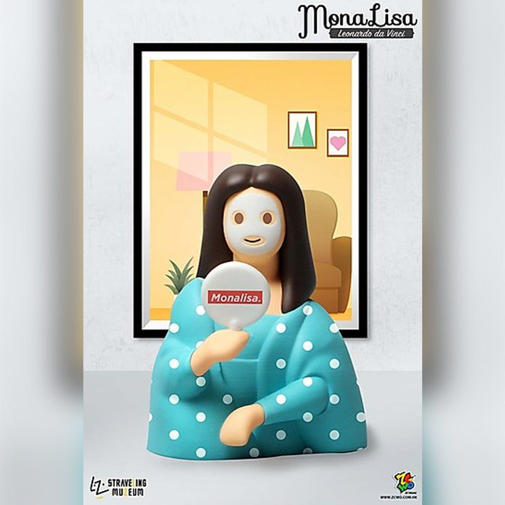 Mona Lisa Mini Figures by Straveling Muzeum