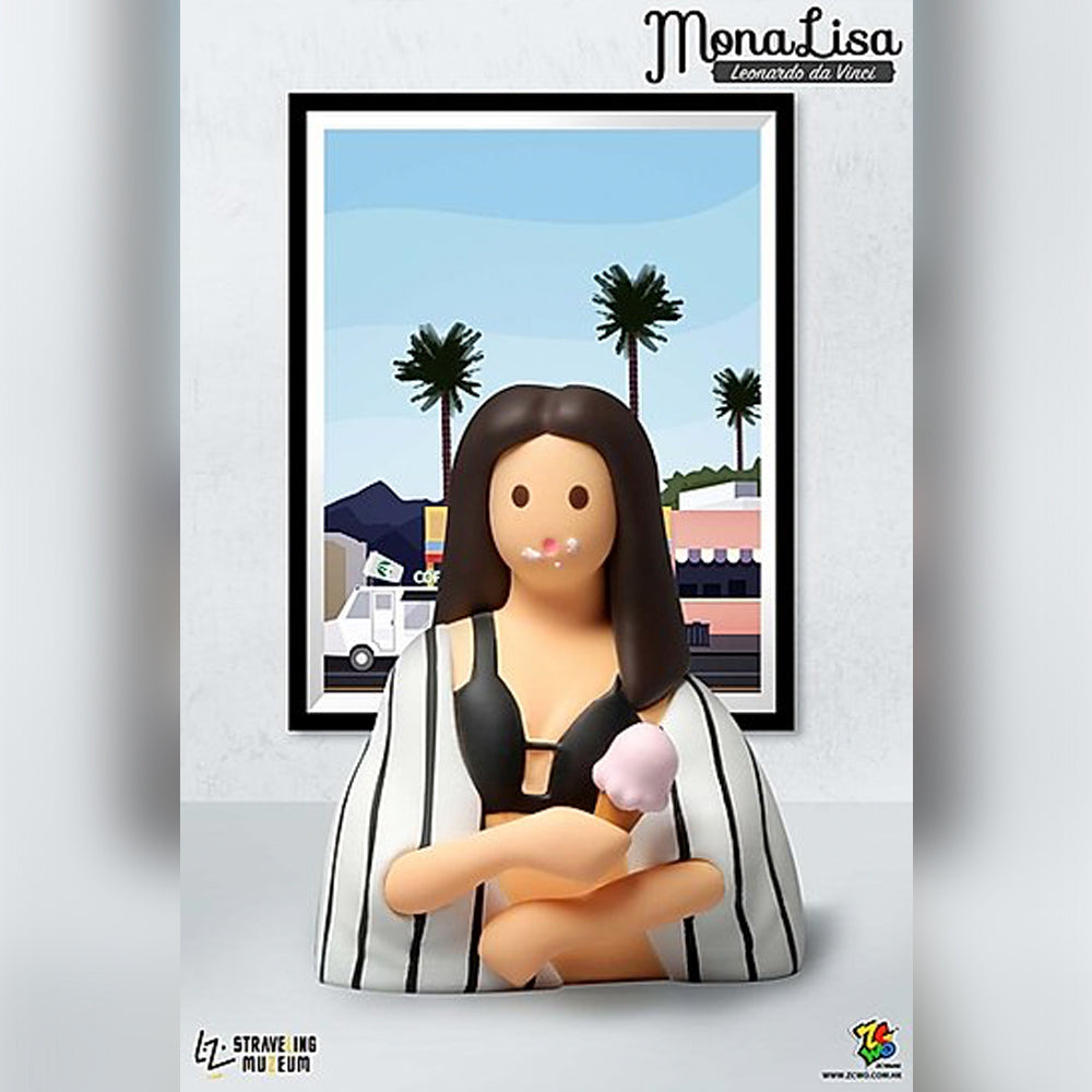 Mona Lisa Mini Figures by Straveling Muzeum