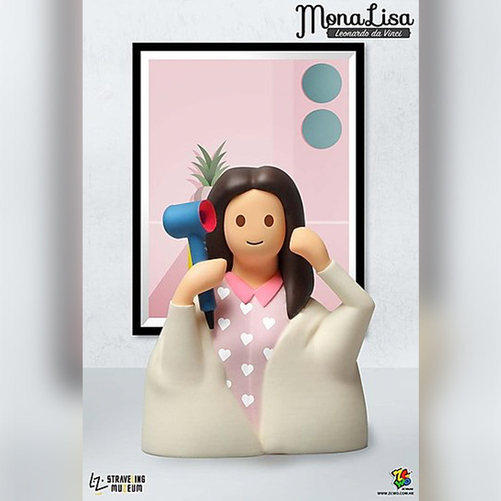 Mona Lisa Mini Figures by Straveling Muzeum