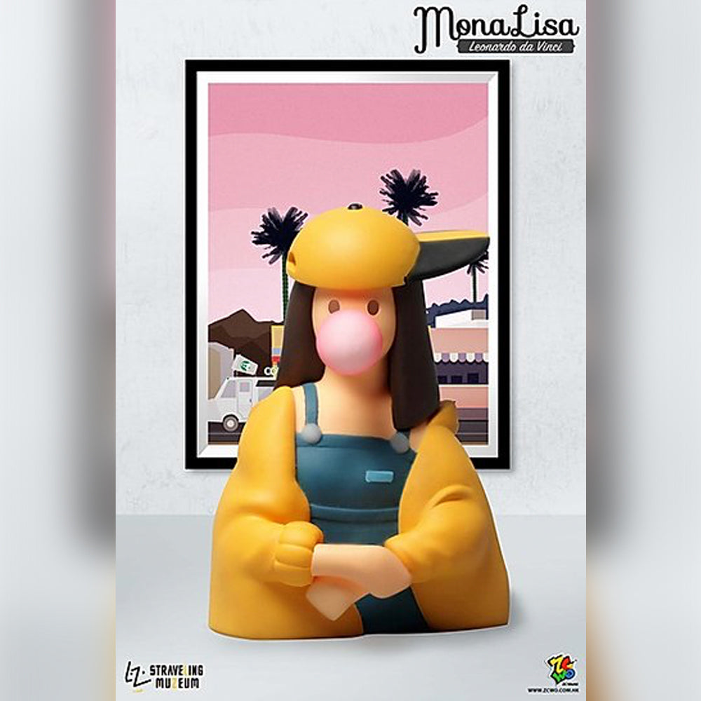 Mona Lisa Mini Figures by Straveling Muzeum