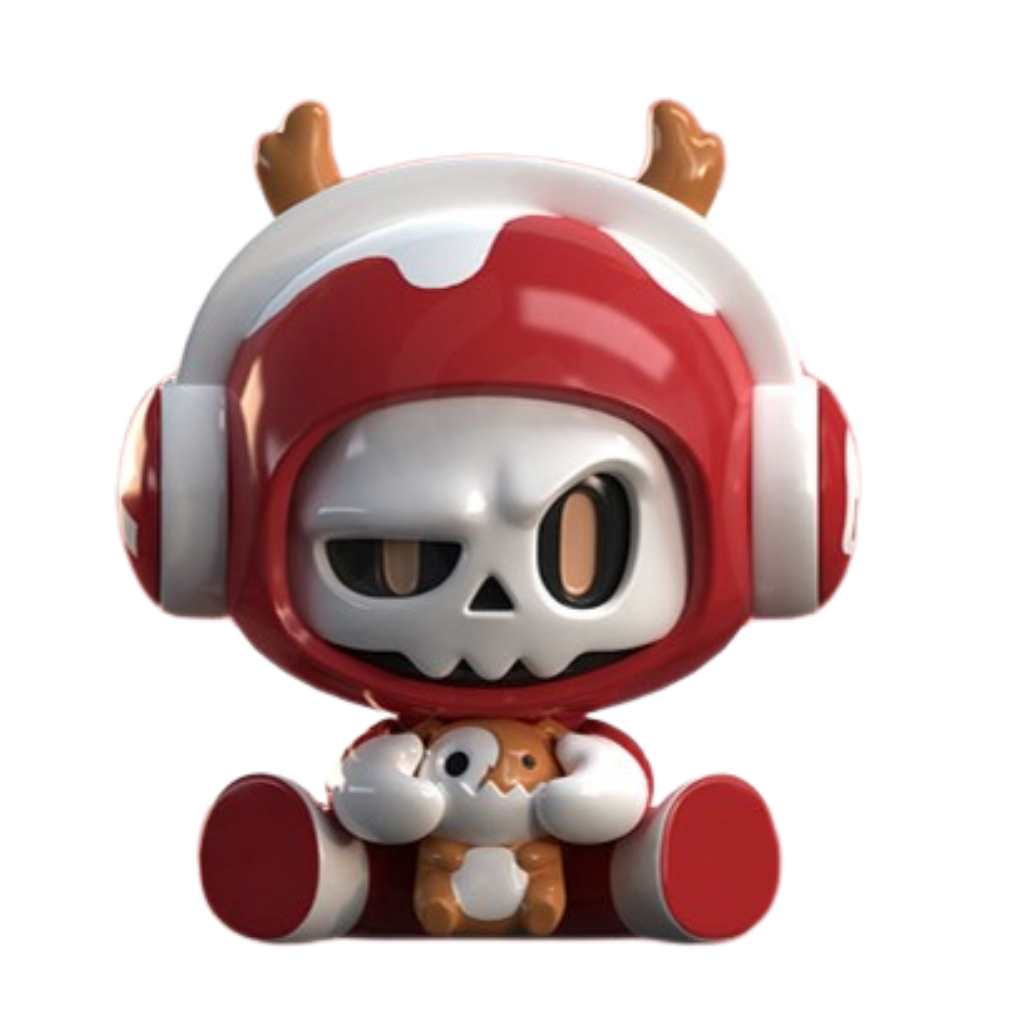 Christmas (Original Color) - Mr Bone Baby Bone Game Machine Series by My Own Culture
