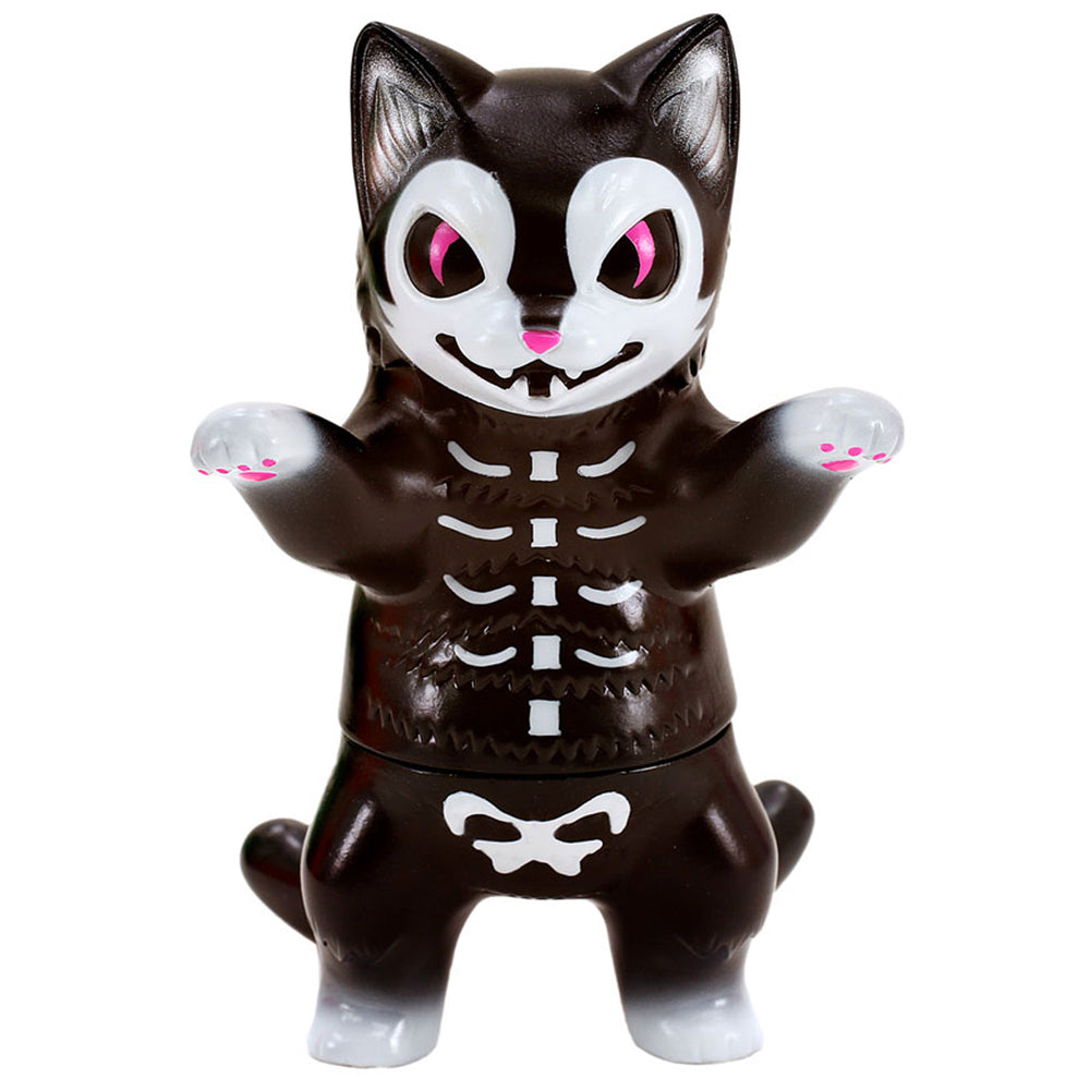 Negora Skeleton Sofubi Art Toy by Konatsuya