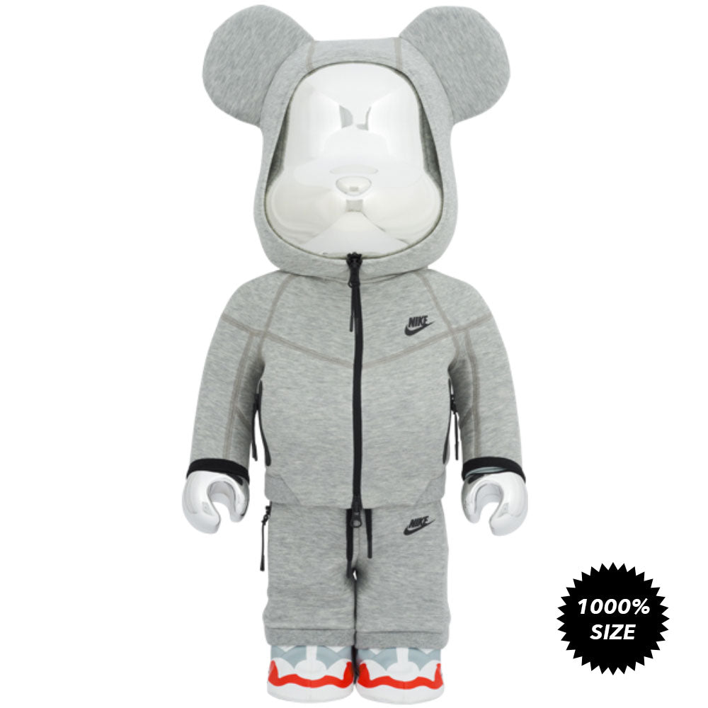Nike Tech Fleece N98 1000% Bearbrick by Medicom Toy