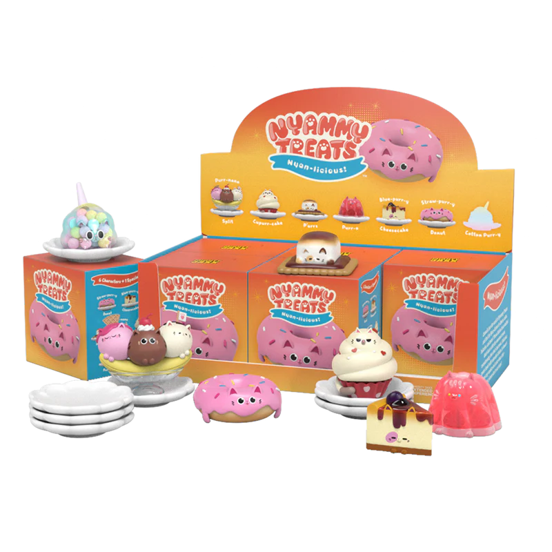 Nyammy Treats: Nyan-licious Blind Box Series by Mighty Jaxx