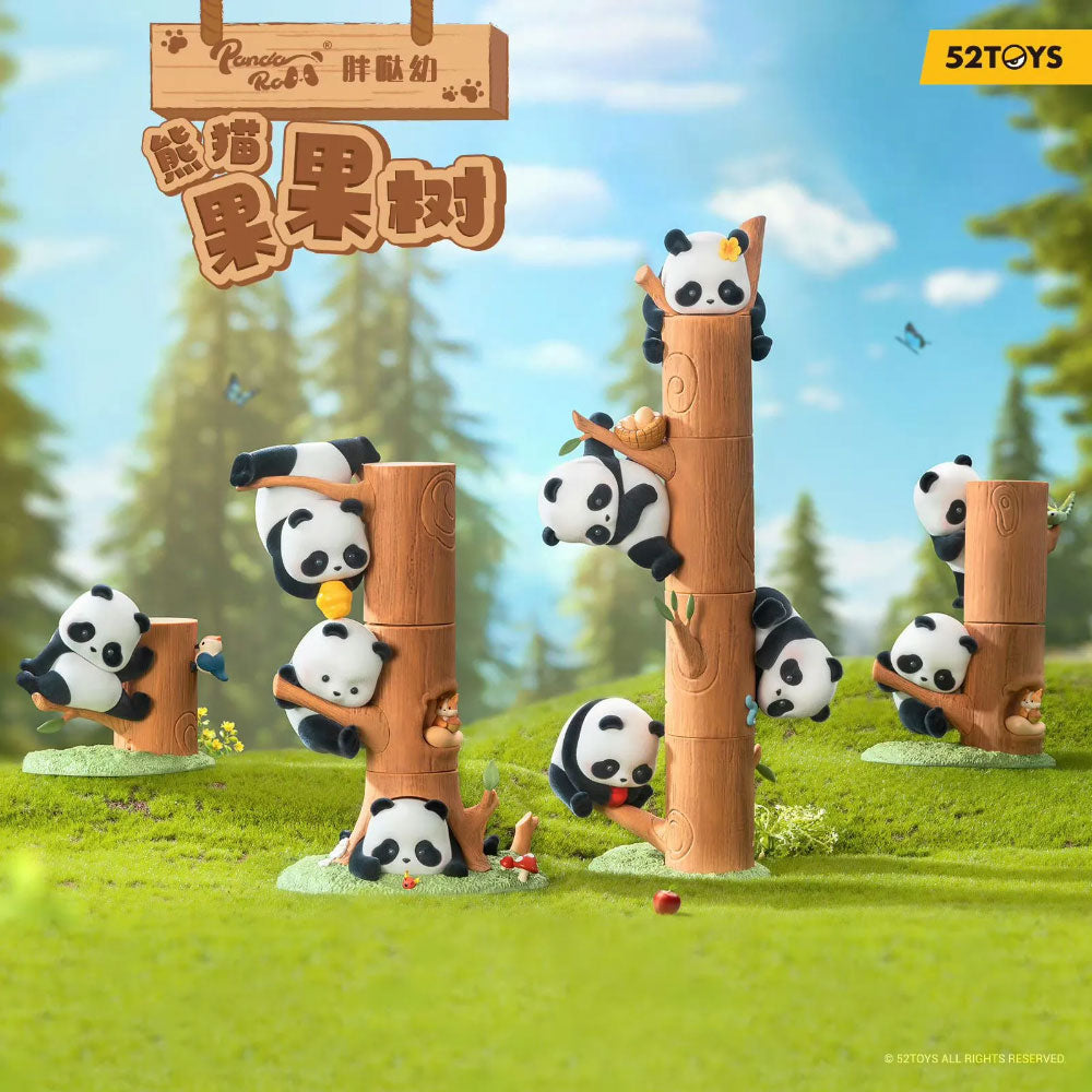 Panda Roll Fruit Tree Blind Box Series by 52Toys