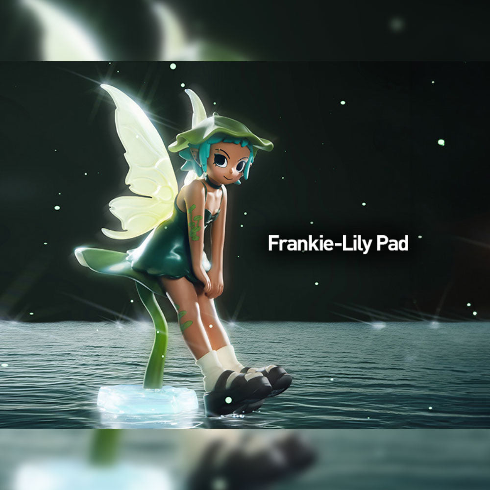 Frankie-Lily Pad - Peach Riot Punk Fairy Series by POP MART
