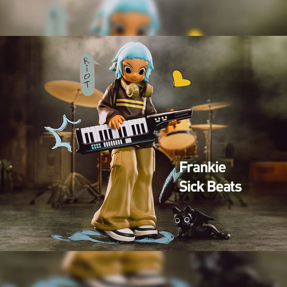 Frankie Sick Beats - Peach Riot Rise Up Series by POP MART