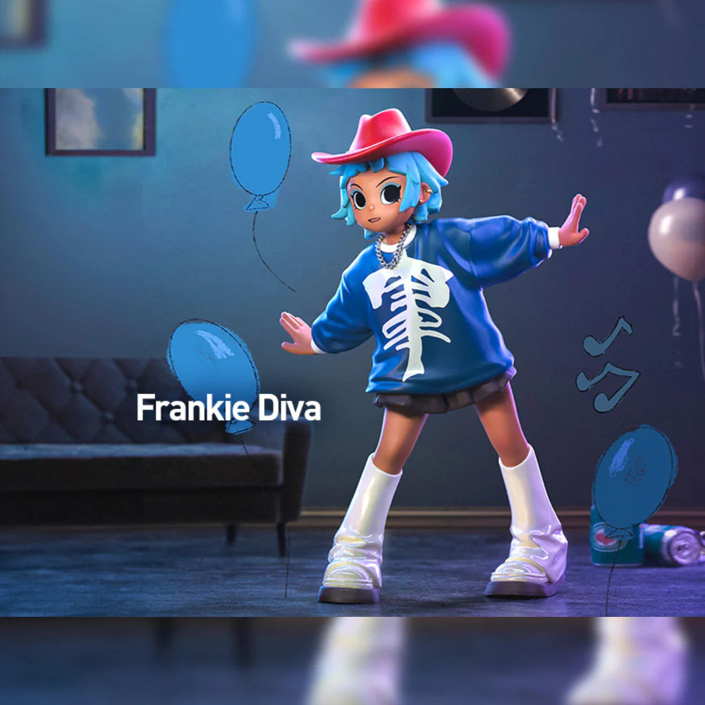 Frankie Diva - Peach Riot Rise Up Series by POP MART