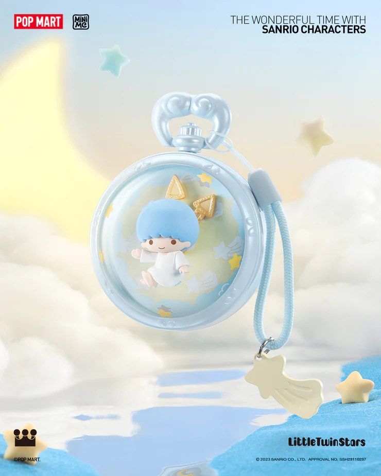 Little Twin Stars Kiki Nap Time  - The Wonderful Time With Sanrio Characters Series Scene Sets by POP MART