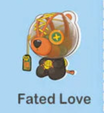 Fated  Love - Raggedy Teddy Today&#39;s Blessings Series by Joybrain