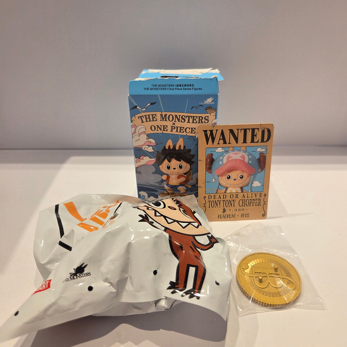 Chopper Labubu Monsters x One Piece - Popmart