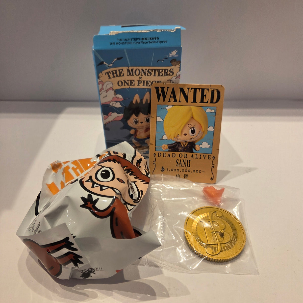 Sanji Labubu Monsters x One Piece - Popmart