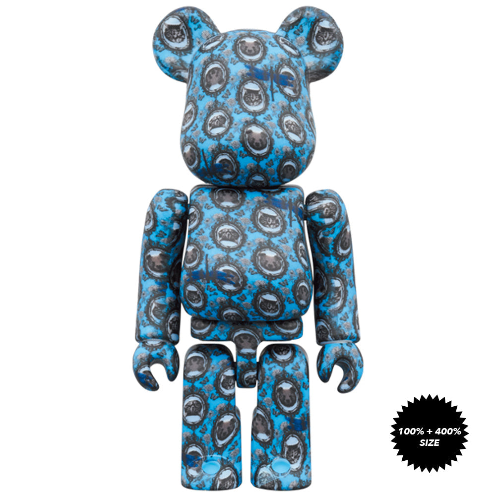 Robe Japonica Mirror 100% + 400% Bearbrick Set by Medicom Toy