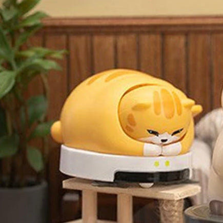 Orange Cat - QueSera Series iRobocat Clockwork Movable by 52TOYS