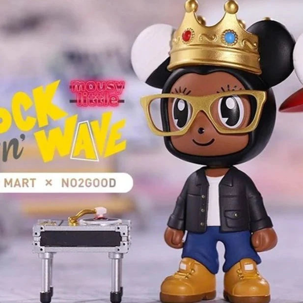 Rap&DJ - Mousy Little Rock n Wave Series by No2Good x POP MART