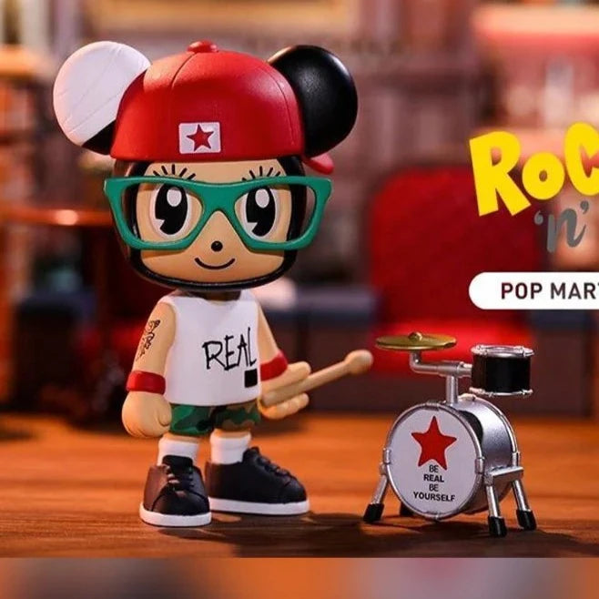Drum King - Mousy Little Rock n Wave Series by No2Good x POP MART