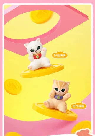 Mofusand Lucky Cat Series Mini Cat Head  (3PCS/Box) Blind Box by Funism