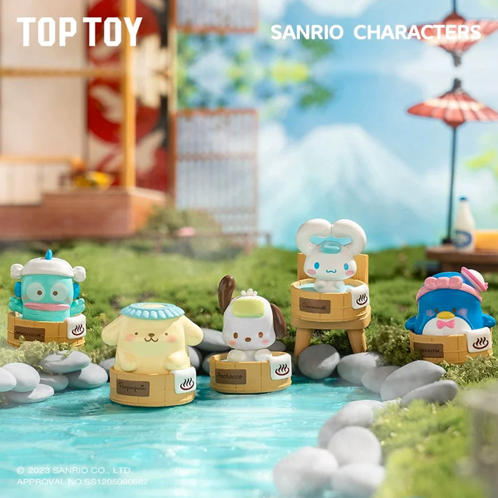 Sanrio Characters Mini Hot Spring Series Blind Bag by TOP TOY x Sanrio