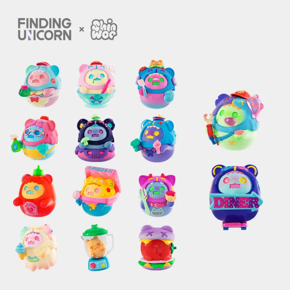 ShinWoo Strange Ghost Diner Blind Box Series by ShinWoo x Finding Unicorn