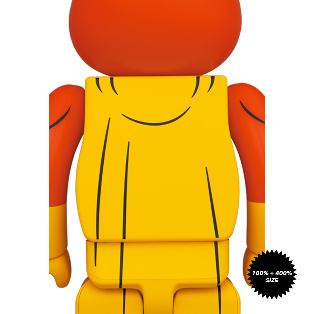 The Simpsons: Radioactive Man 100% + 400% Bearbrick Set by Medicom Toy