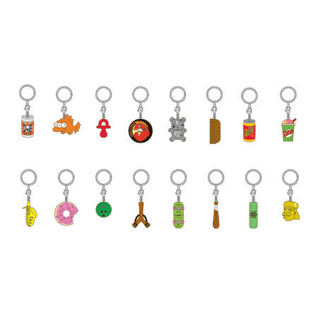 The Simpsons x Kidrobot 25th Anniversary Keychains - Single Blind Box - Mindzai  - 2