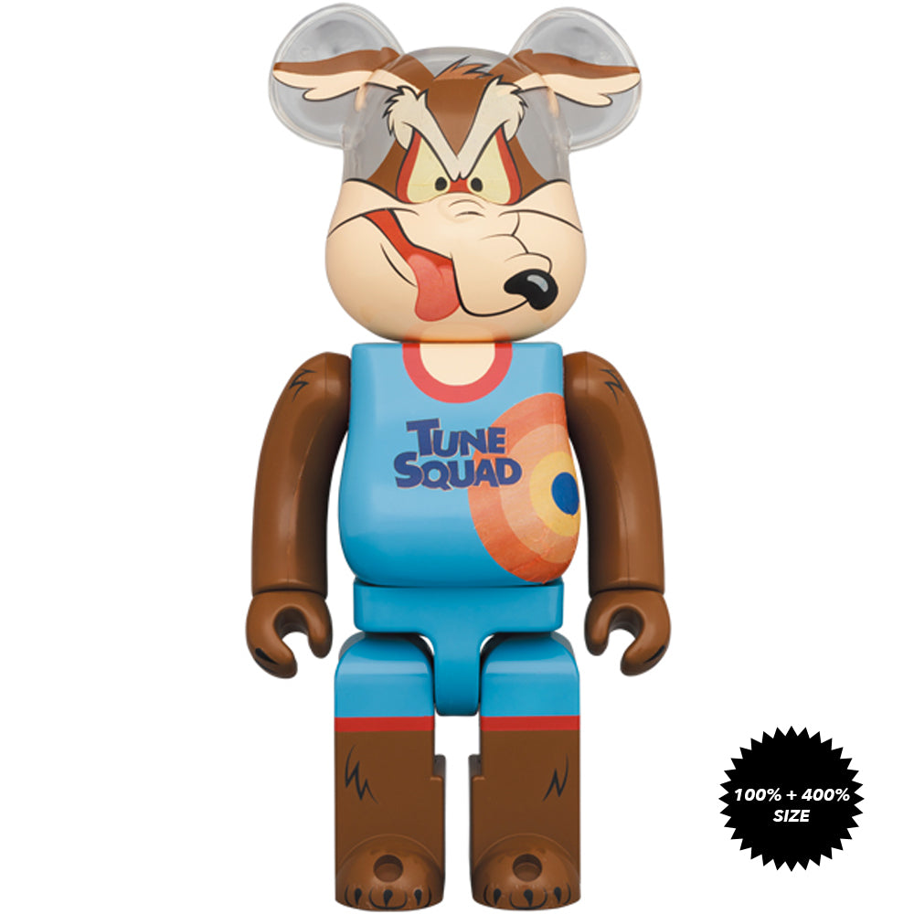 Space Jam A New Legacy Wile E. Coyote 100% + 400% Bearbrick Set by Medicom Toy