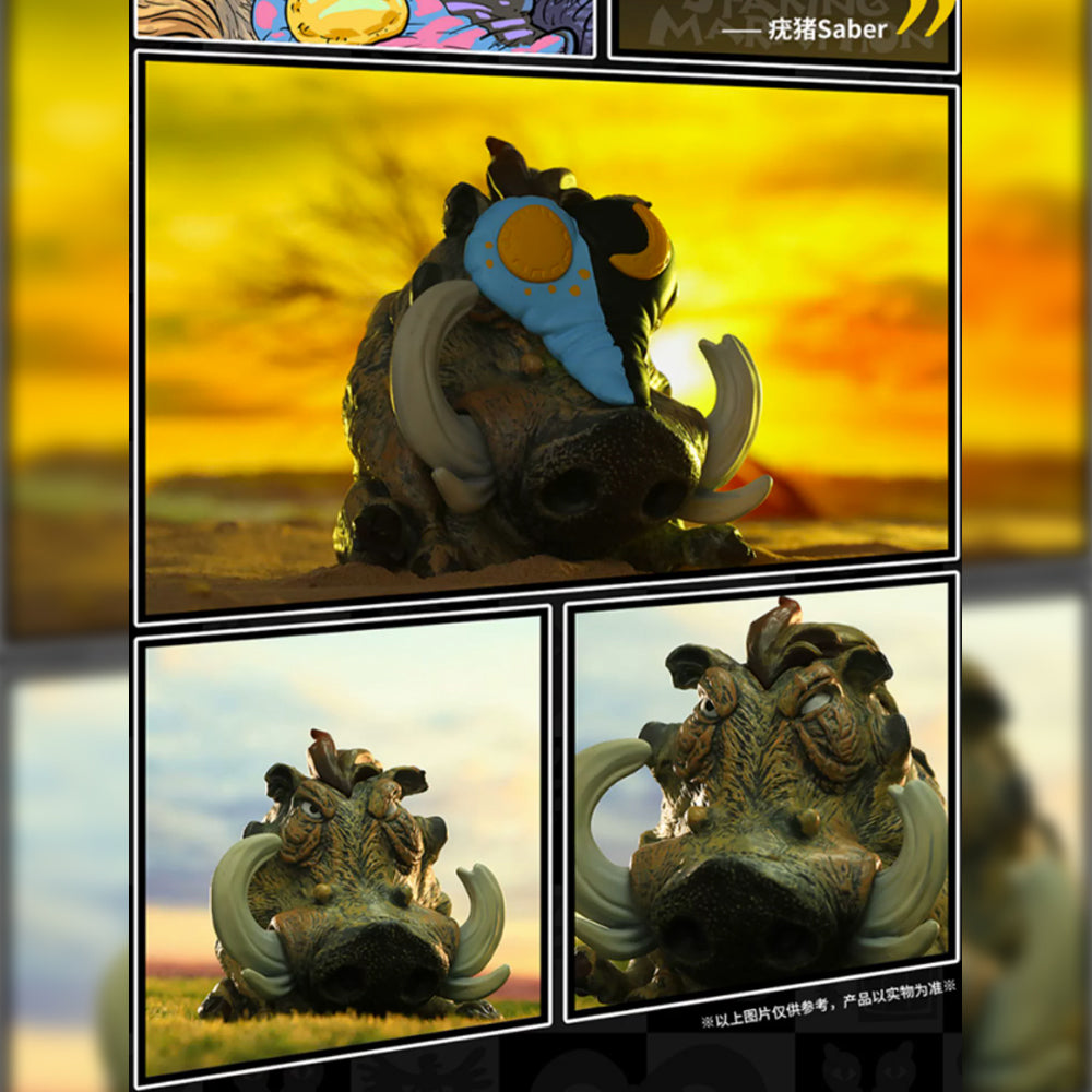 Staring Marathon Mask Party Blind Box Series by 52Toys