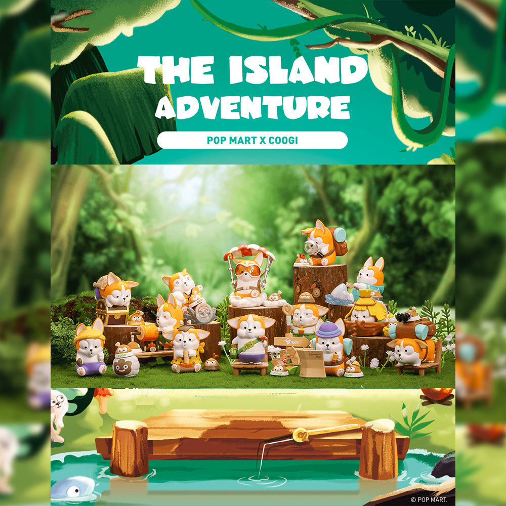 Coogi & Foody The Island Adventure Blind Box Series by POP MART