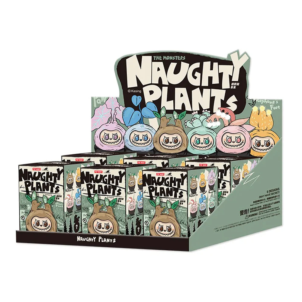 The Monsters Naughty Plants Vinyl Face Blind Box Series by Kasing Lung x POP MART