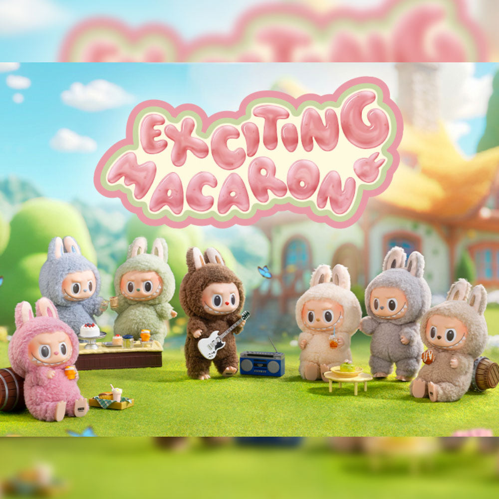 THE MONSTERS Macaron Labubu 2ピース POP MART 【正規品・2個セット】LABUBU ラブブ The Monsters Exciting