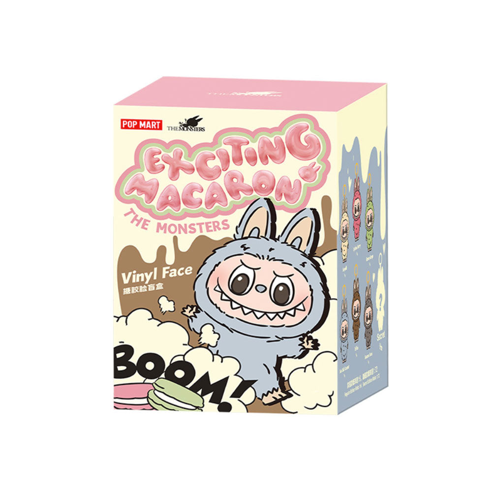 Labubu The Monsters Exciting Macarons Vinyl Face Blind Box by POP MART