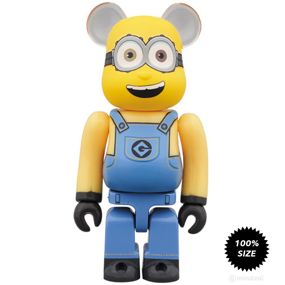 Tim and Bob Minion 2-Pack 100% Bearbrick by Medicom Toy