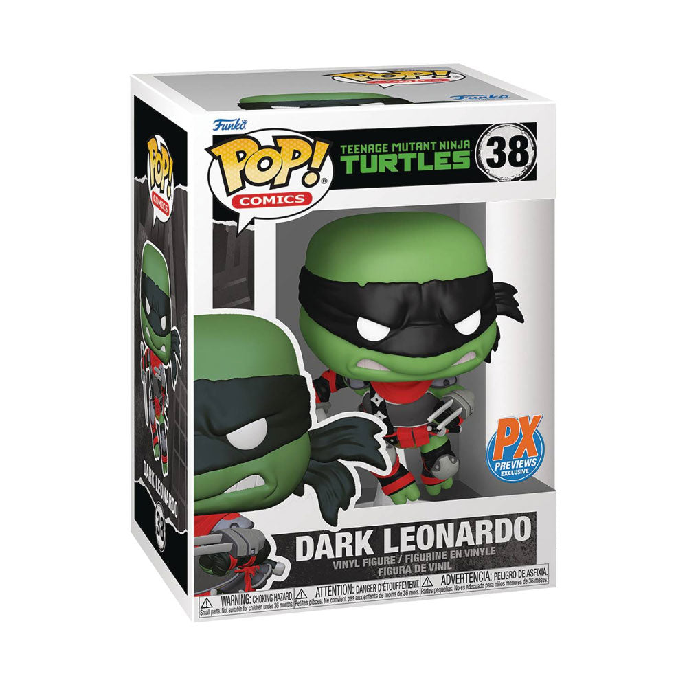 TMNT Dark Leonardo PX Exclusive POP! Vinyl Figure by Funko