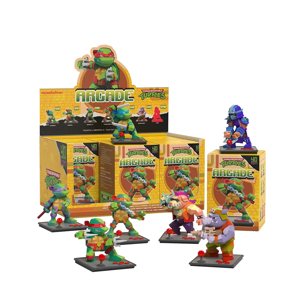 TMNT Teenage Mutant Ninja Turtle Arcade Blind Box by Mighty Jaxx