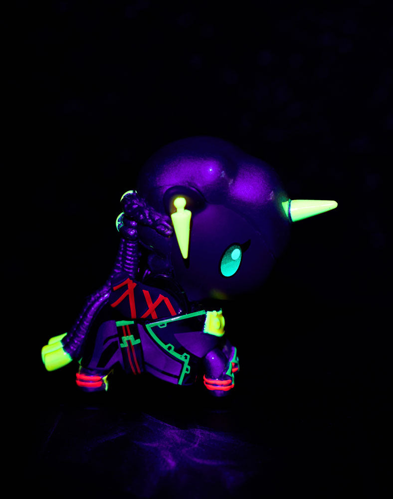 Tokidoki x ARCANE Unicorno Black Light Chrome Blind Box by Tokidoki