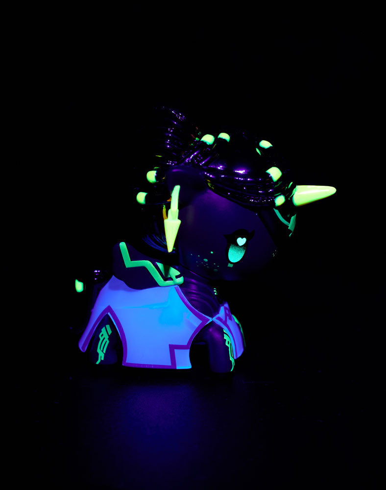 Tokidoki x ARCANE Unicorno Black Light Chrome Blind Box by Tokidoki