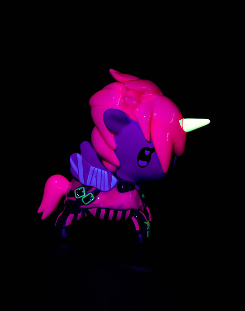 Tokidoki x ARCANE Unicorno Black Light Chrome Blind Box by Tokidoki