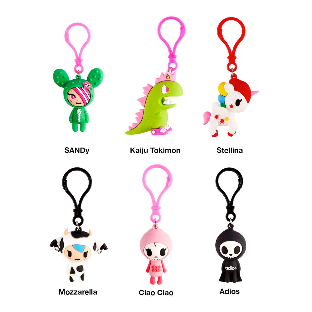 Tokidoki Characters Series 1 Blind Bag Figural Bag Clips