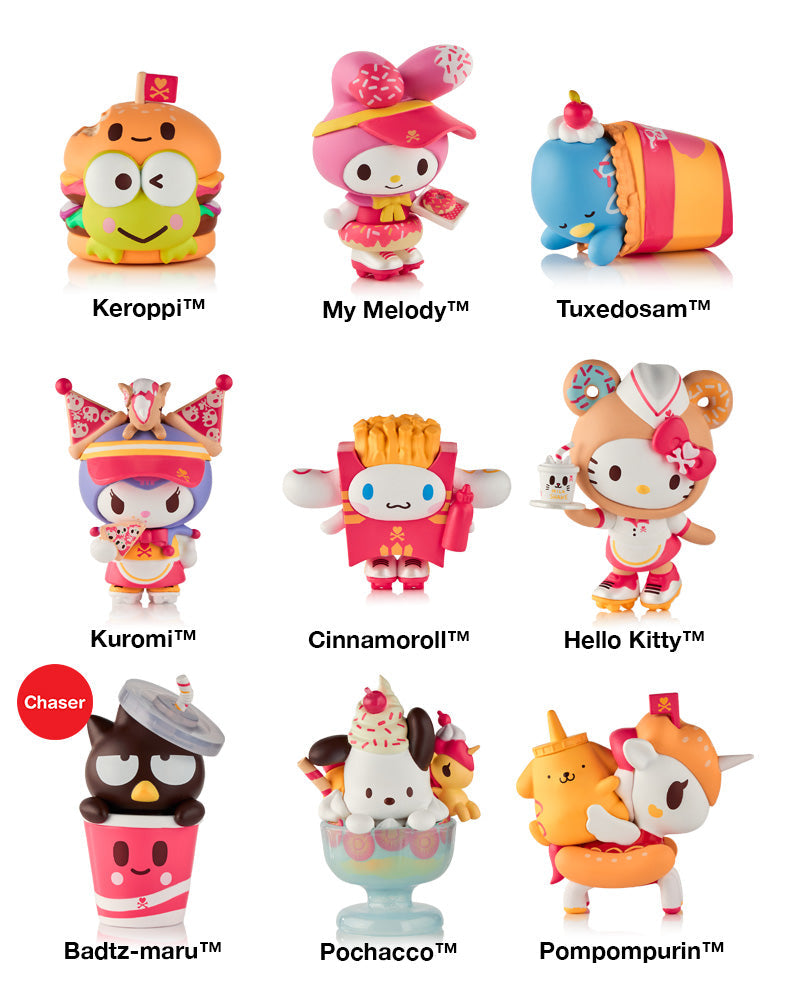 tokidoki x Hello Kitty and Friends Fast Food Blind Box by Tokidoki