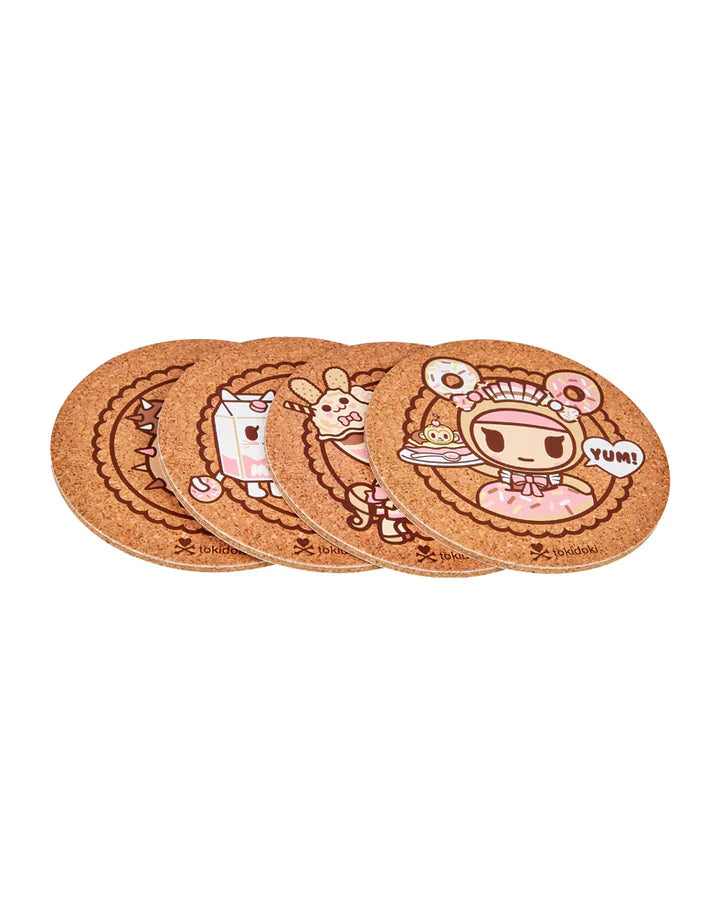 Sweet Café Coaster Set (Set of 4) by Tokidoki