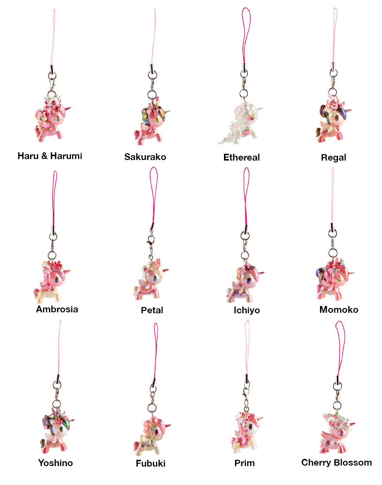 Shimmer Cherry Blossom Unicorno Frenzies Blind Box by Tokidoki