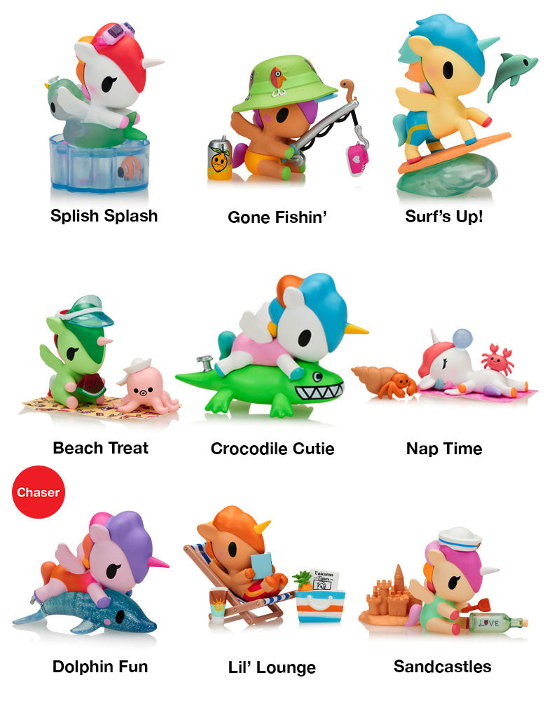 Fun in the Sun Unicorno Series Blind Box by tokidoki