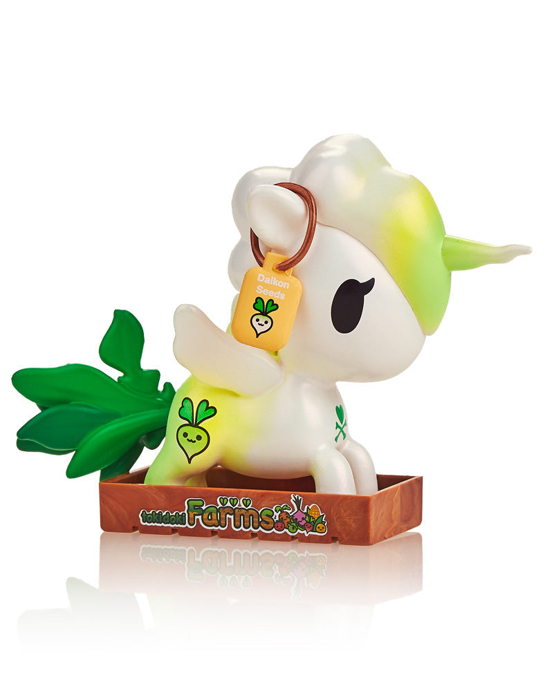 Veggie Unicorno - Daikon (Special Edition) Vinyl Figure by Tokidoki